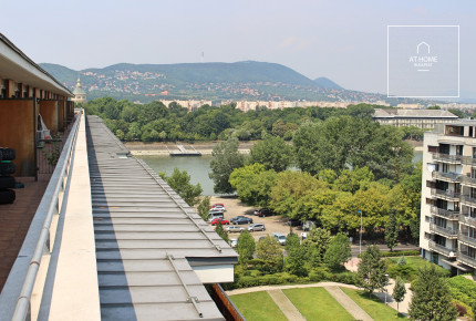 Apartment with an amazing view is for rent in Budapest XIII. district