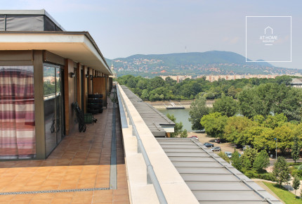 Apartment with an amazing view is for rent in Budapest XIII. district