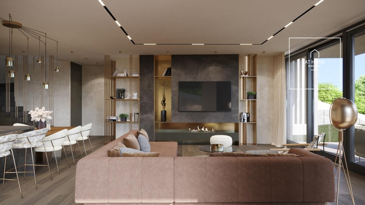 Exkluzív újépítésű villa lakás eladó Budapest, 12. kerület, Mártonhegy