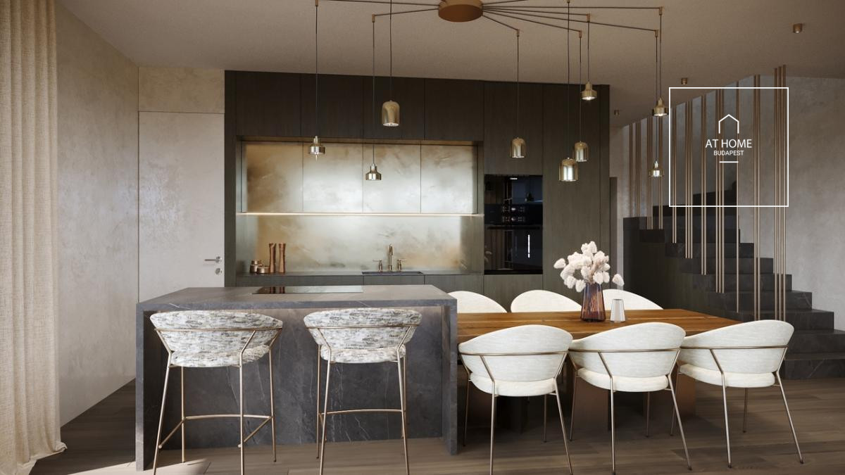 Exkluzív újépítésű villa lakás eladó Budapest, 12. kerület, Mártonhegy