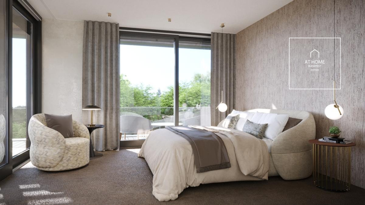 Exlcusive newly-built villa apartment for sale, Mártonhegy, 12th district, Budapest