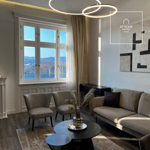 Luxury apartment with Danube panorama for rent in Budapest 13h district, Újlipótváros