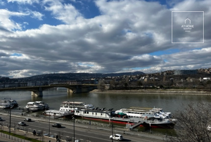 Újlipótváros patinás részén Dunai panorámás luxuslakás kiadó Budapest, XIII. kerület