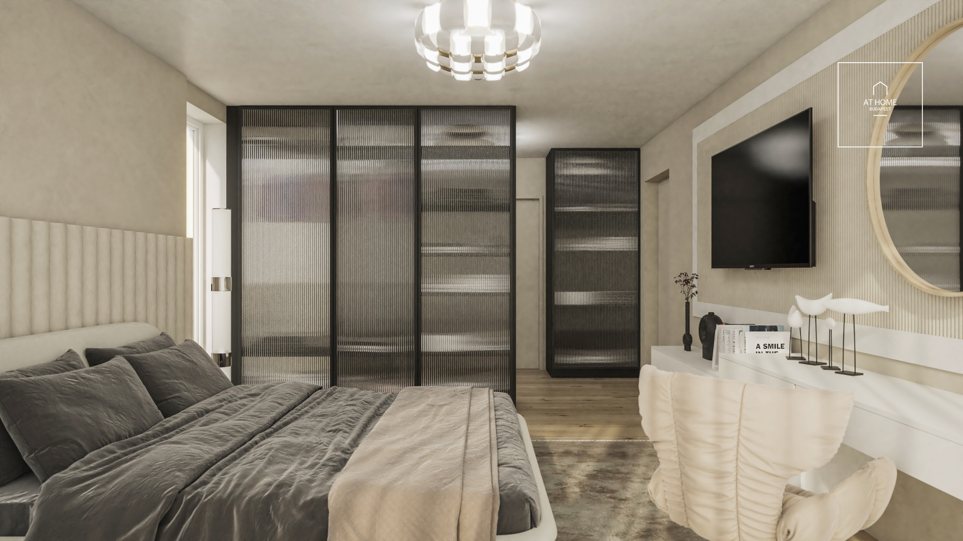 Newly built luxury apartment with panorama in the heart of the II. district