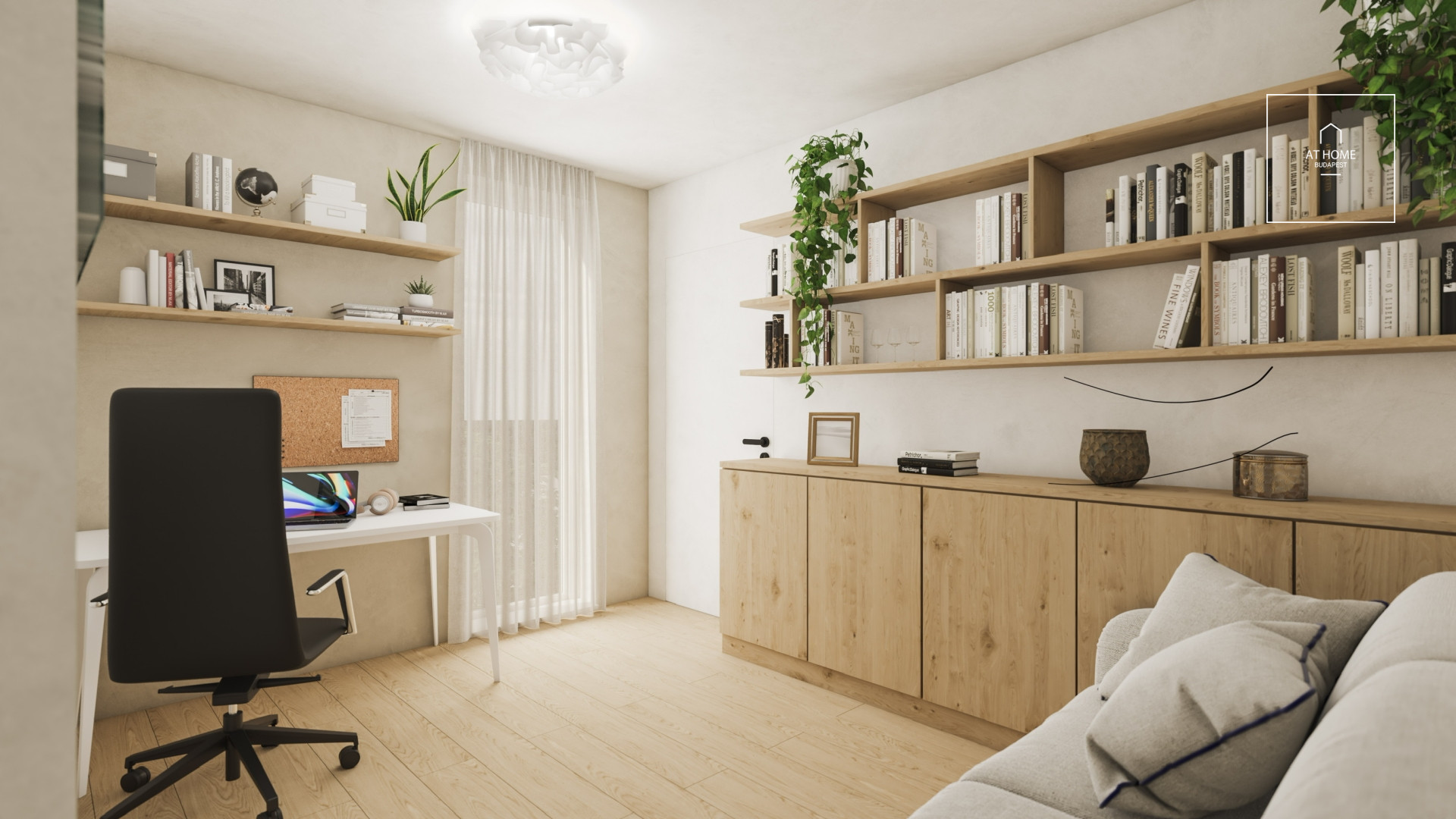 Newly built luxury apartment with panorama in the heart of the II. district