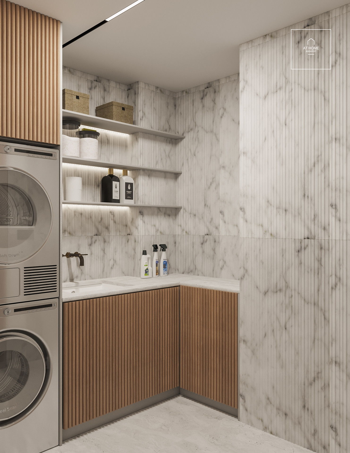 Newly built luxury apartment with panorama in the heart of the II. district