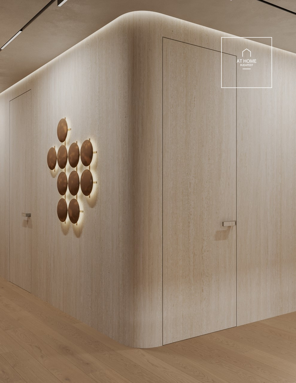 Newly built luxury apartment with panorama in the heart of the II. district