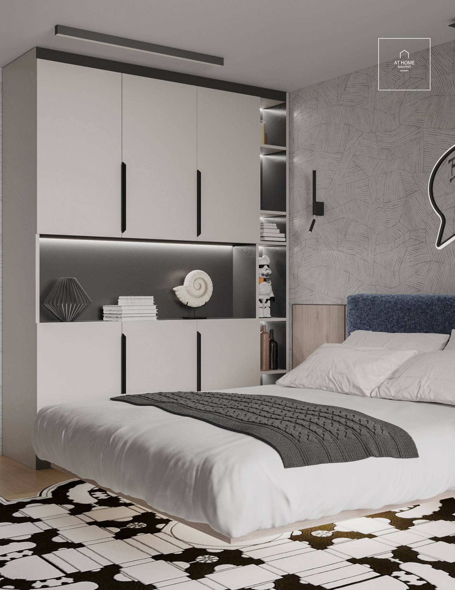 Newly built luxury apartment with panorama in the heart of the II. district