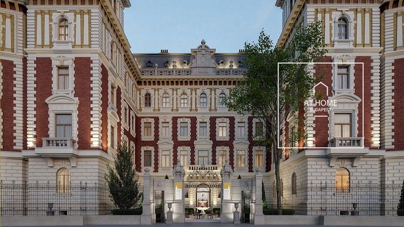 Luxus lakás Budapest elegáns neoreneszánsz palotájában a VI. kerületben