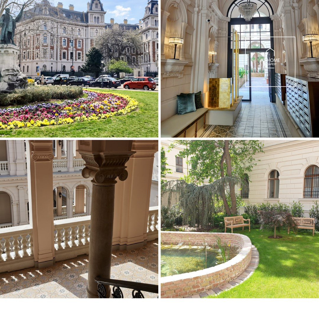 Two-bedroom elegant apartment in Budapest\'s 6th district, Terézváros.