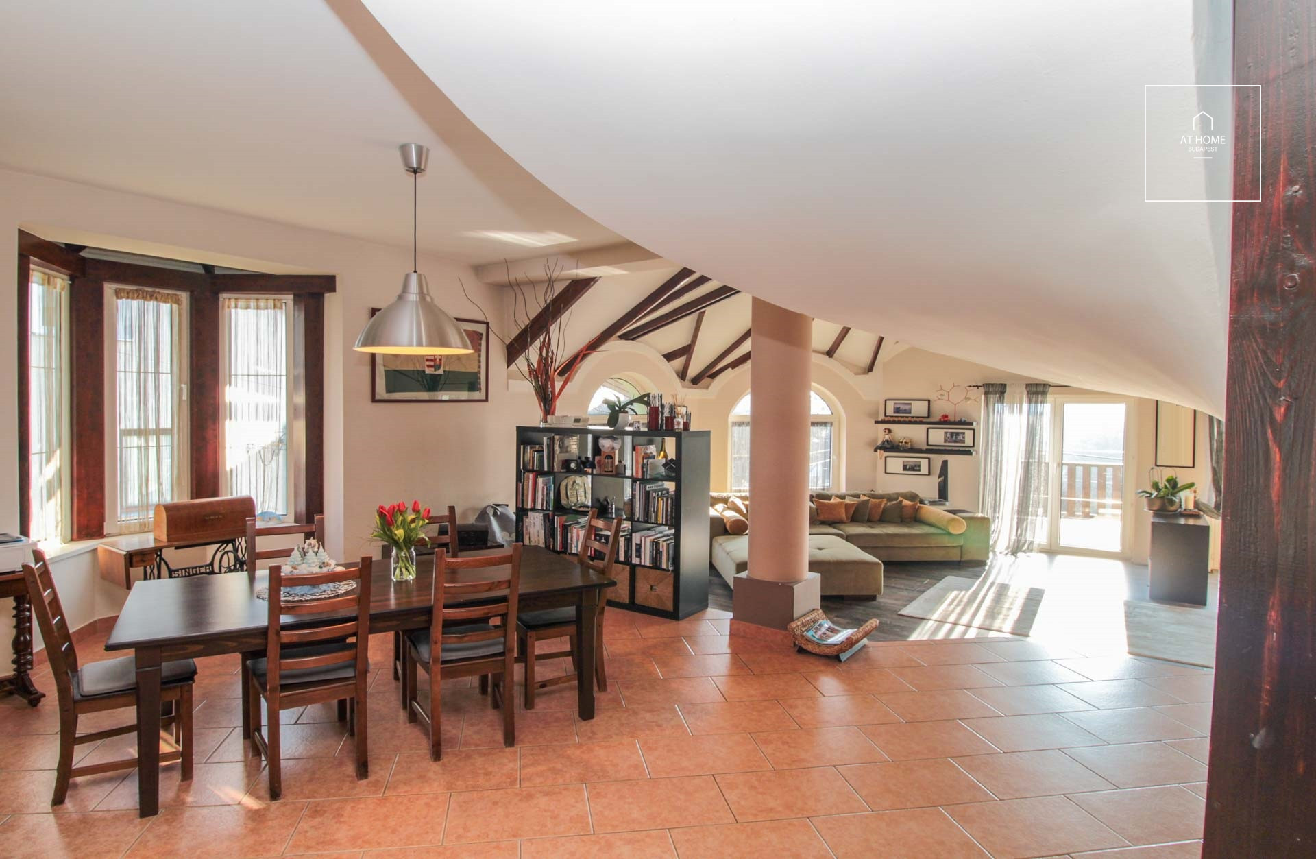 Lovely, 2 level apartment with pool and garden access Budapest 2nd district