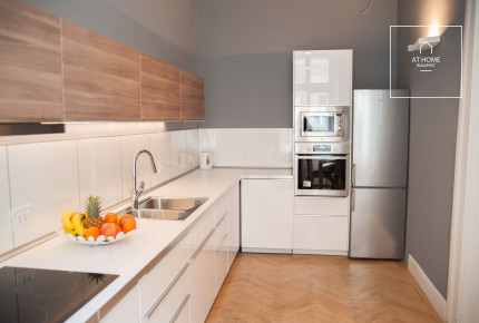 Two-bedroom, renovated apartment available for rent in Budapest, 5th district, Lipótváros