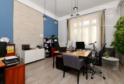 A renovated one-bedroom apartment is available for rent in the 5th district of Budapest, in Lipótváros