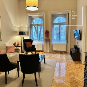 Renovated two-bedroom apartment available for rent in the 6th district of Budapest, Terézváros.