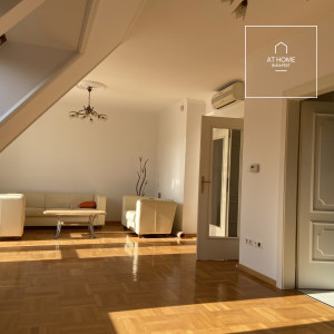 Two-bedroom panoramic apartment for rent in Budapest, 2nd district, Rézmál
