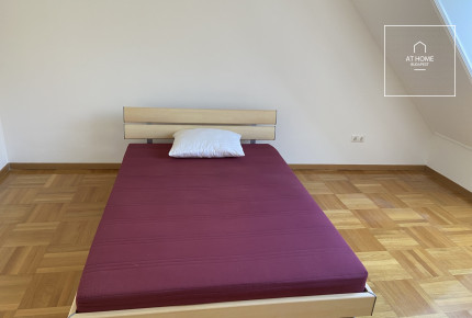 Two-bedroom panoramic apartment for rent in Budapest, 2nd district, Rézmál