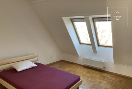 Two-bedroom panoramic apartment for rent in Budapest, 2nd district, Rézmál