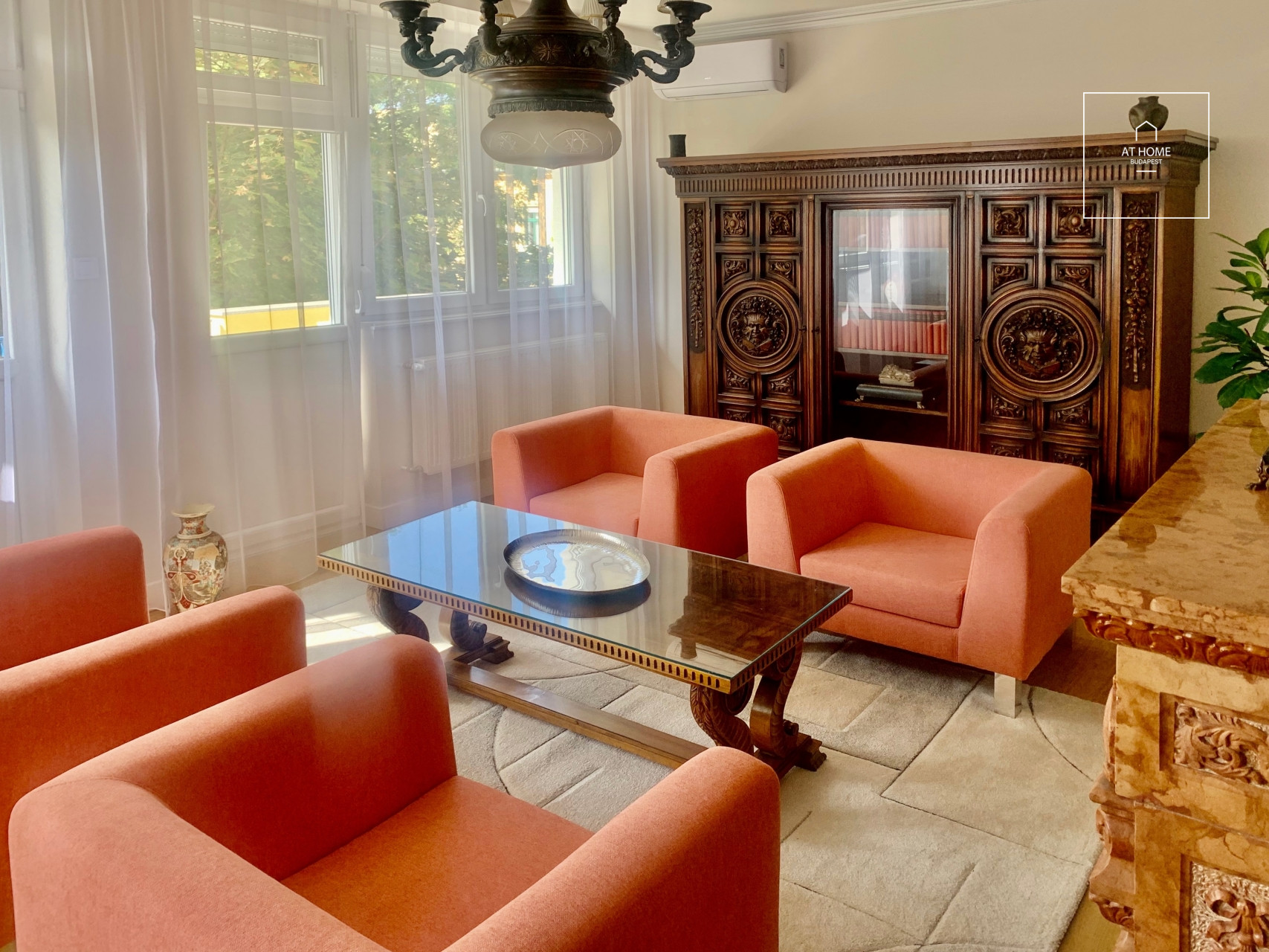 Three-bedroom luxury apartment in the 6th district of Budapest, Terézváros