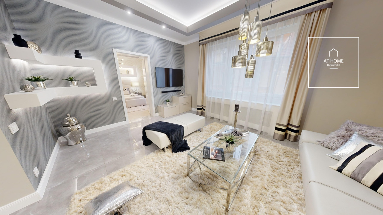 Three-bedroom luxury apartment in the 5th district of Budapest, Downtown