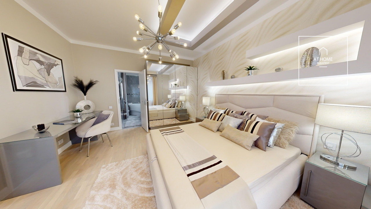 Three-bedroom luxury apartment in the 5th district of Budapest, Downtown