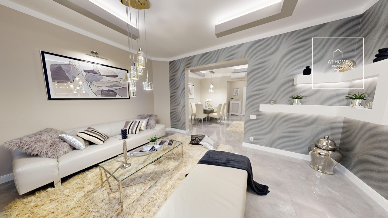 Three-bedroom luxury apartment in the 5th district of Budapest, Downtown