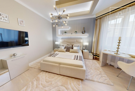 Three-bedroom luxury apartment available for rent in the 5th district of Budapest, Downtown.