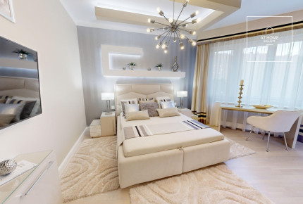 Three-bedroom luxury apartment available for rent in the 5th district of Budapest, Downtown.