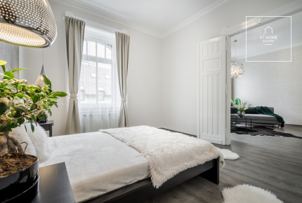 Two-bedroom Luxuriously refurbished classical apartment for rent in Budapest, 6th district, Terézváros