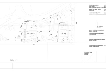 Flat plot next to forest with existing building permit for sale
