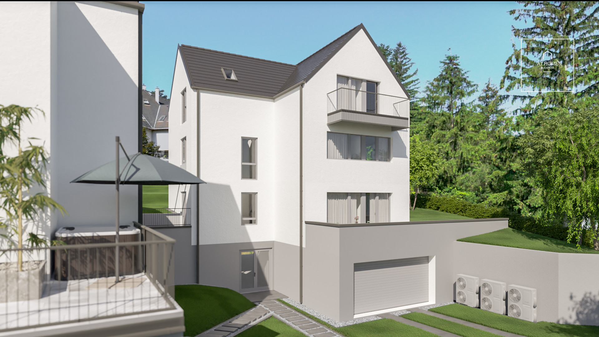 Separate, newly built apartment for sale II. district, Nyék