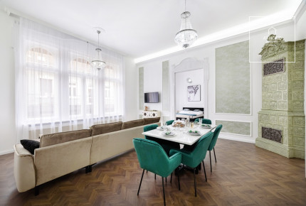 Premium three-bedroom apartment for rent in the 6th district of Budapest, Terézváros