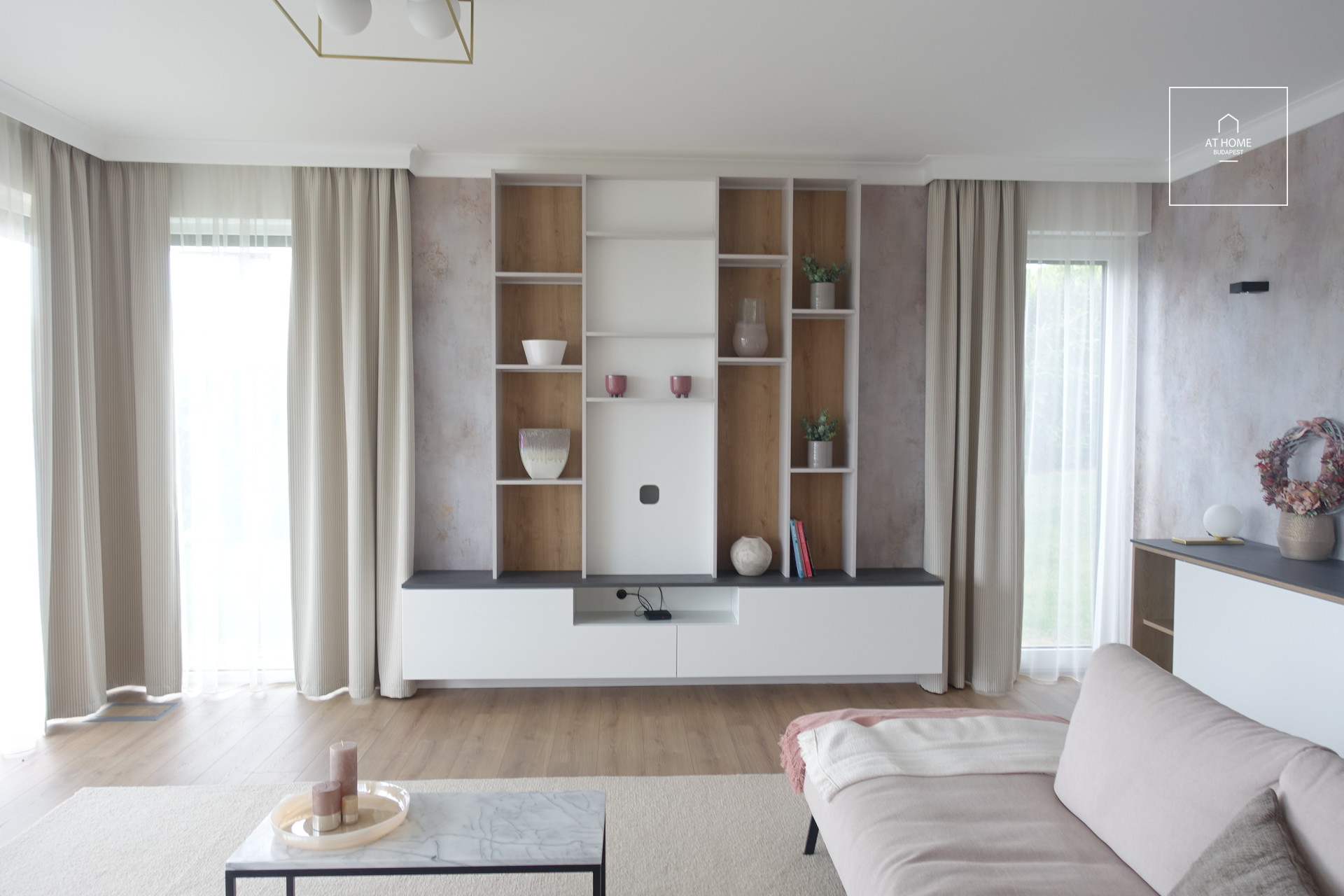 Premium garden-connected, panoramic apartment for rent in the 3rd district of Budapest, Harsánylejtő