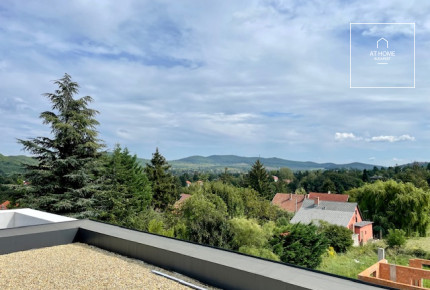 Newly built, garden-connected panoramic detached house for sale in the 2/A district of Budapest, Budaliget