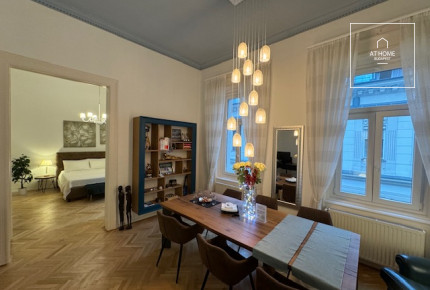 Premium refurbished classical apartment for rent in the 5th district of Budapest, Lipótváros