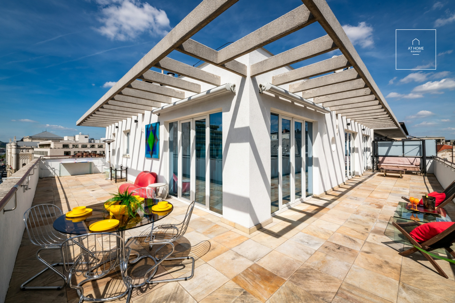 Prémium penthouse lakás kiadó Budapest V. kerület, Belváros