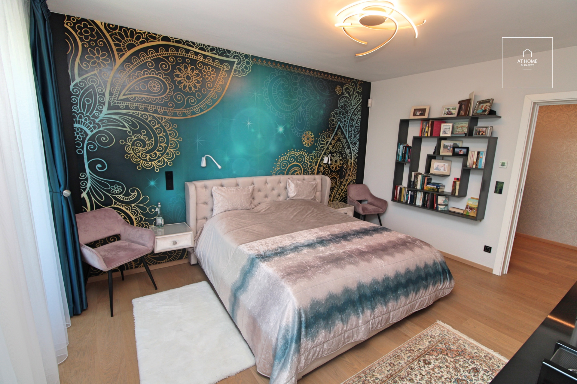 Newly built luxury apartment with panoramic views for rent in the 2nd district of Budapest, Törökvész