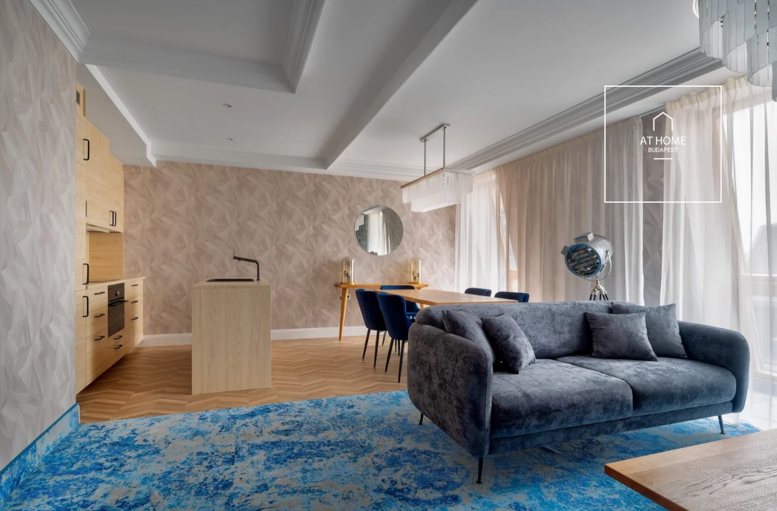 Luxuslakás kiadó  a belváros elegáns neoreneszánsz palotájában Budapest VI. kerület, Terézváros