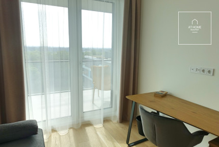 Newly built 2-bedroom apartment with panoramic views for rent in the III. district, Óbudai Duna-part