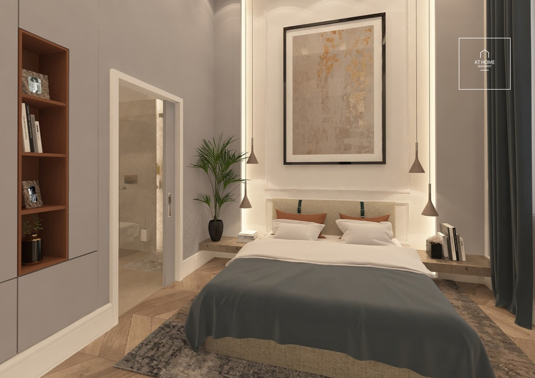 Exclusive apartment with panoramic view for rent in Budapest, District VI, Terézváros