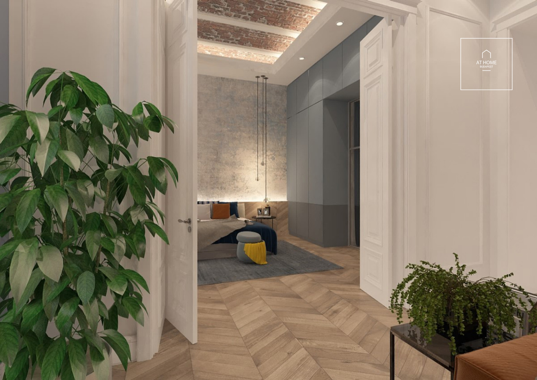 Exclusive apartment with panoramic view for rent in Budapest, District VI, Terézváros