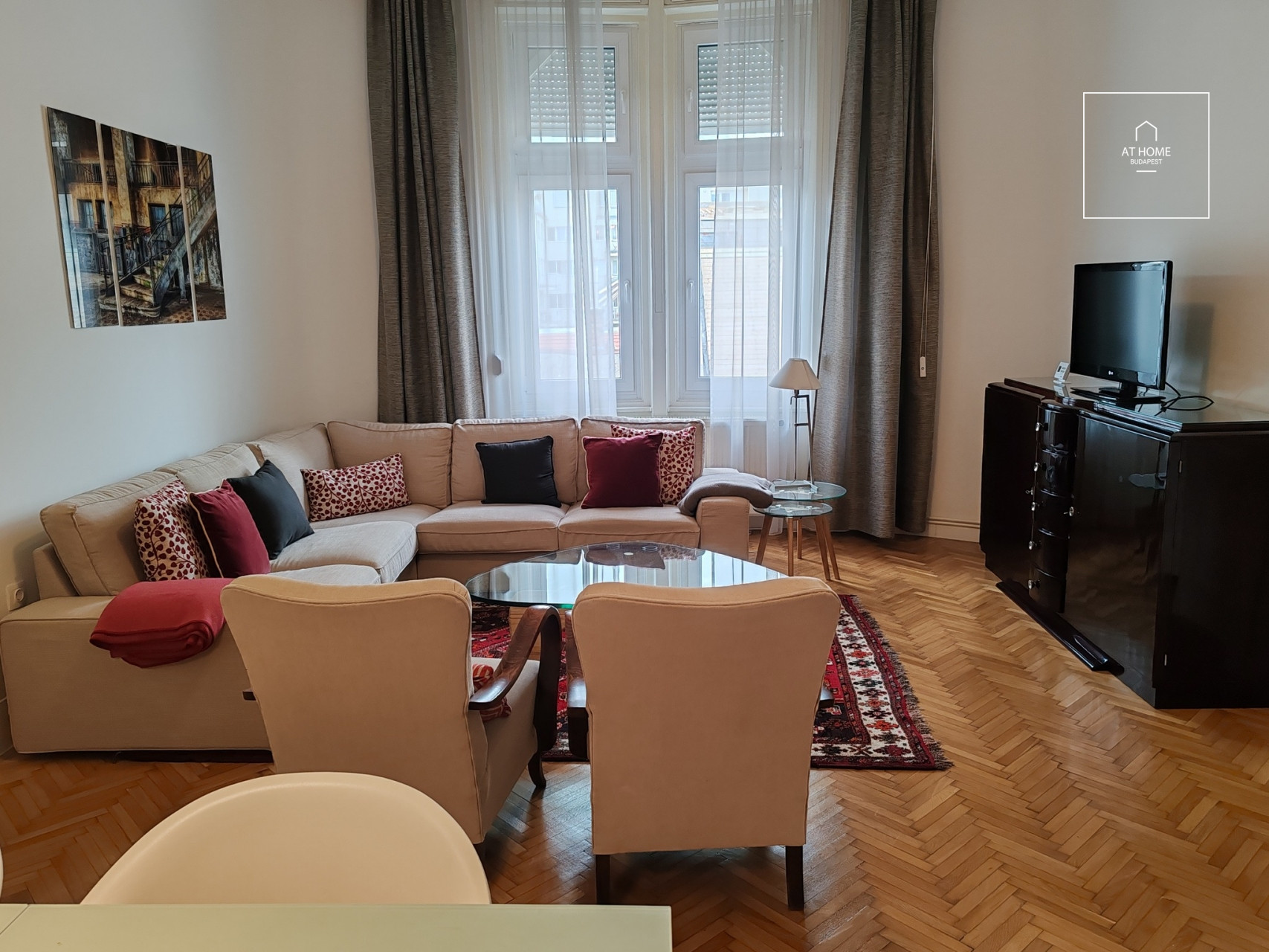 Two-bedroom apartment  for rent in the 7th district of Budapest, Erzsébetváros