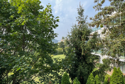 Premium apartment in a green area with a panoramic terrace for sale in Budapest, District II, Törökvész.