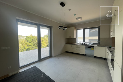 Premium four-bedroom apartment with panoramic terrace for rent  in Budapest, 2nd district, Kurucles