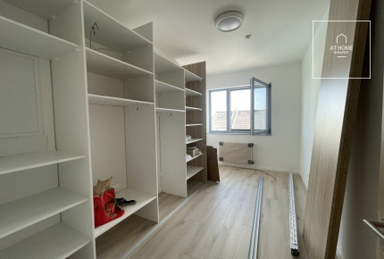 Premium four-bedroom apartment with 2 panoramic terrace for rent  in Budapest, 2nd district, Kurucles