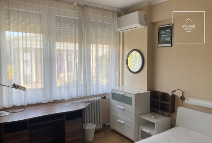 A 56 m², 2-bedroom apartment on the 4th floor in the city center, District V, is available for rent