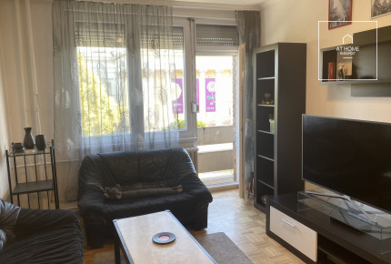 A 56 m², 2-bedroom apartment on the 4th floor in the city center, District V, is available for rent