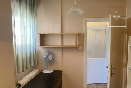 A 56 m², 2-bedroom apartment on the 4th floor in the city center, District V, is available for rent