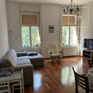 Two-bedroom apartment with private garden for rent in Budapest, District I, Krisztinaváros