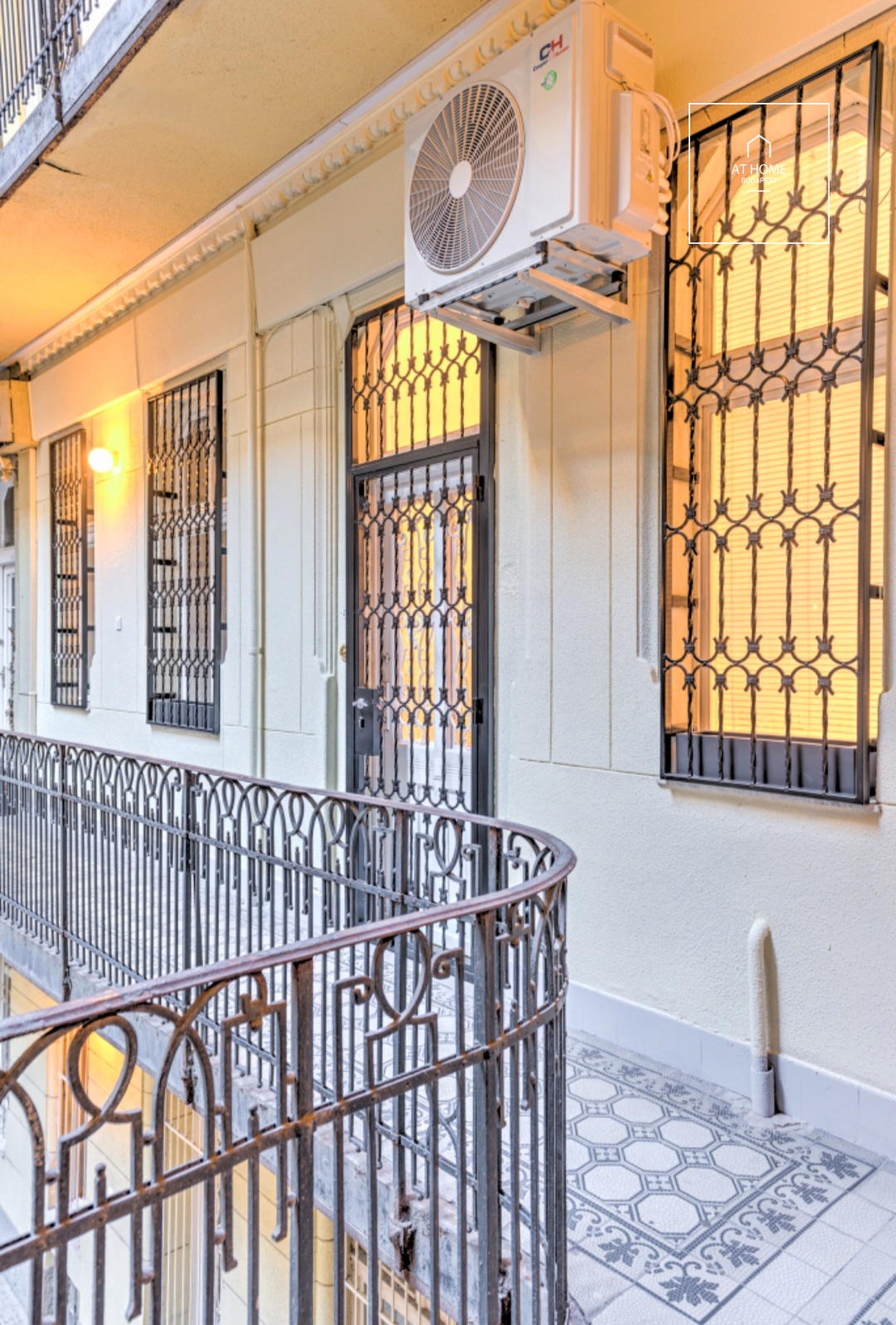 A two-bedroom premium apartment is available for rent in District V of Budapest, in Lipótváros.