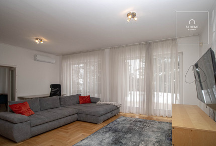 3-bedroom apartment with garden connection for rent in Budapest II. district